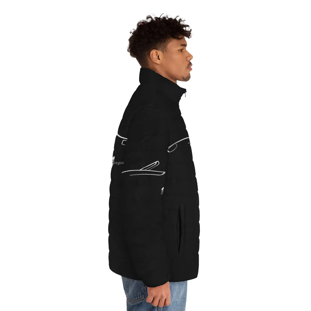 Abarth 124 Spider Profile Puffer Jacket - Automotive Inspired Outerwear
