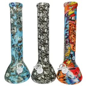 Accurate | Themed Silicone Beaker Bongs