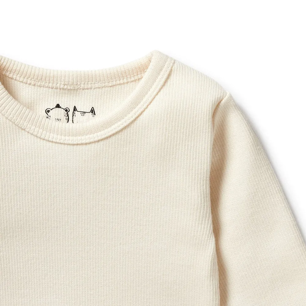 Ecru Organic Top