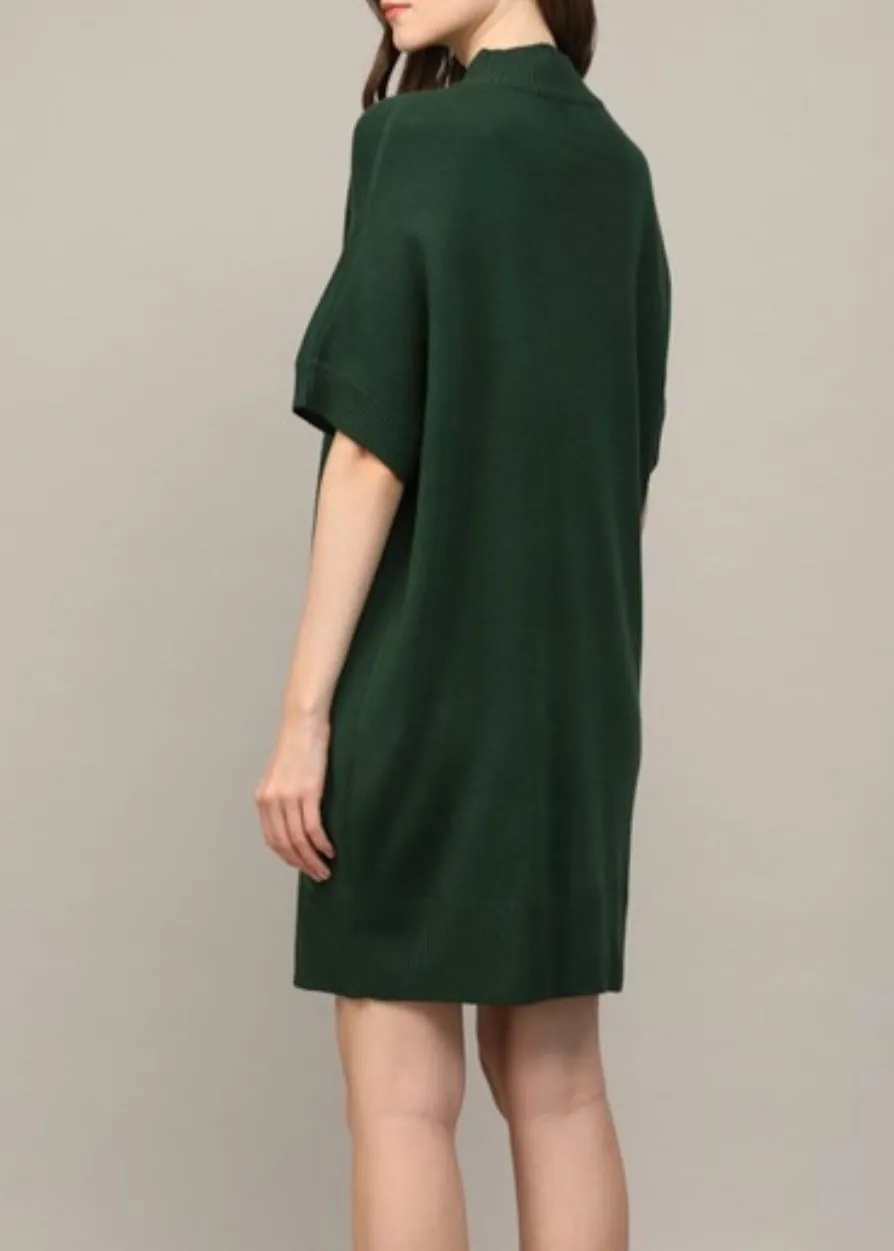 Green Sweater Dress