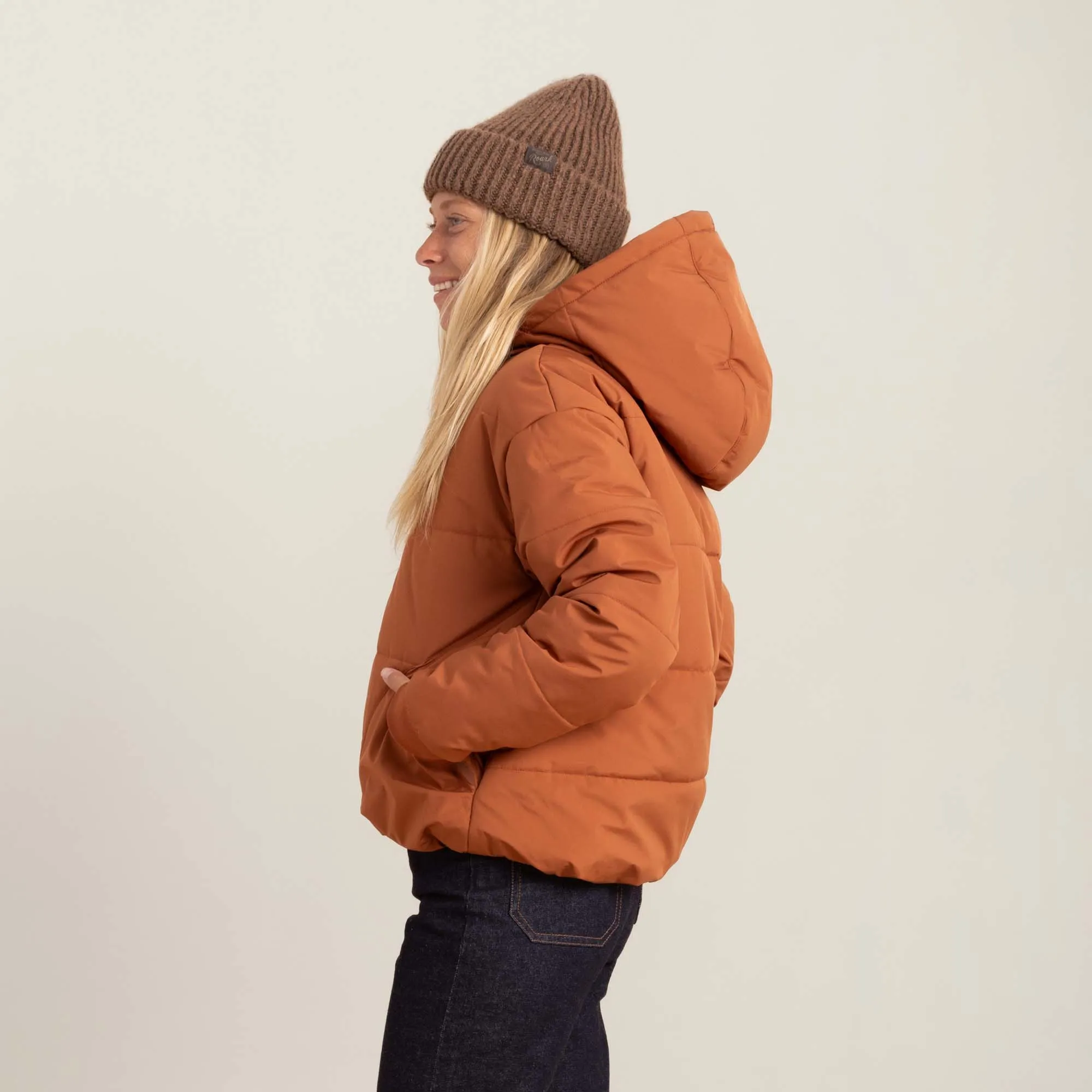 Hokkaido Puffer Jacket - Coconut Shell
