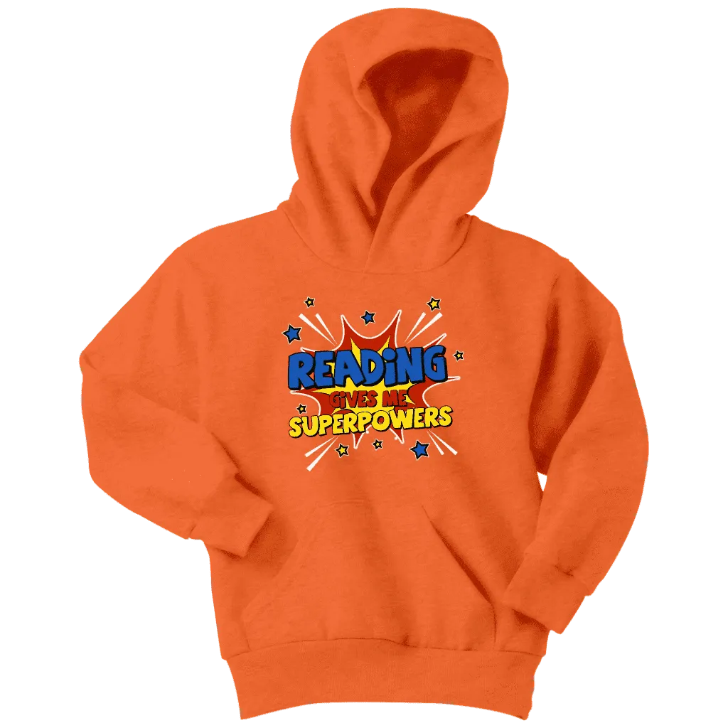"Reading gives me"YOUTH HOODIE