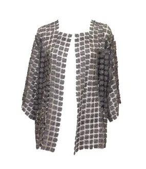 Why Floral Crochet Knit Cardigan