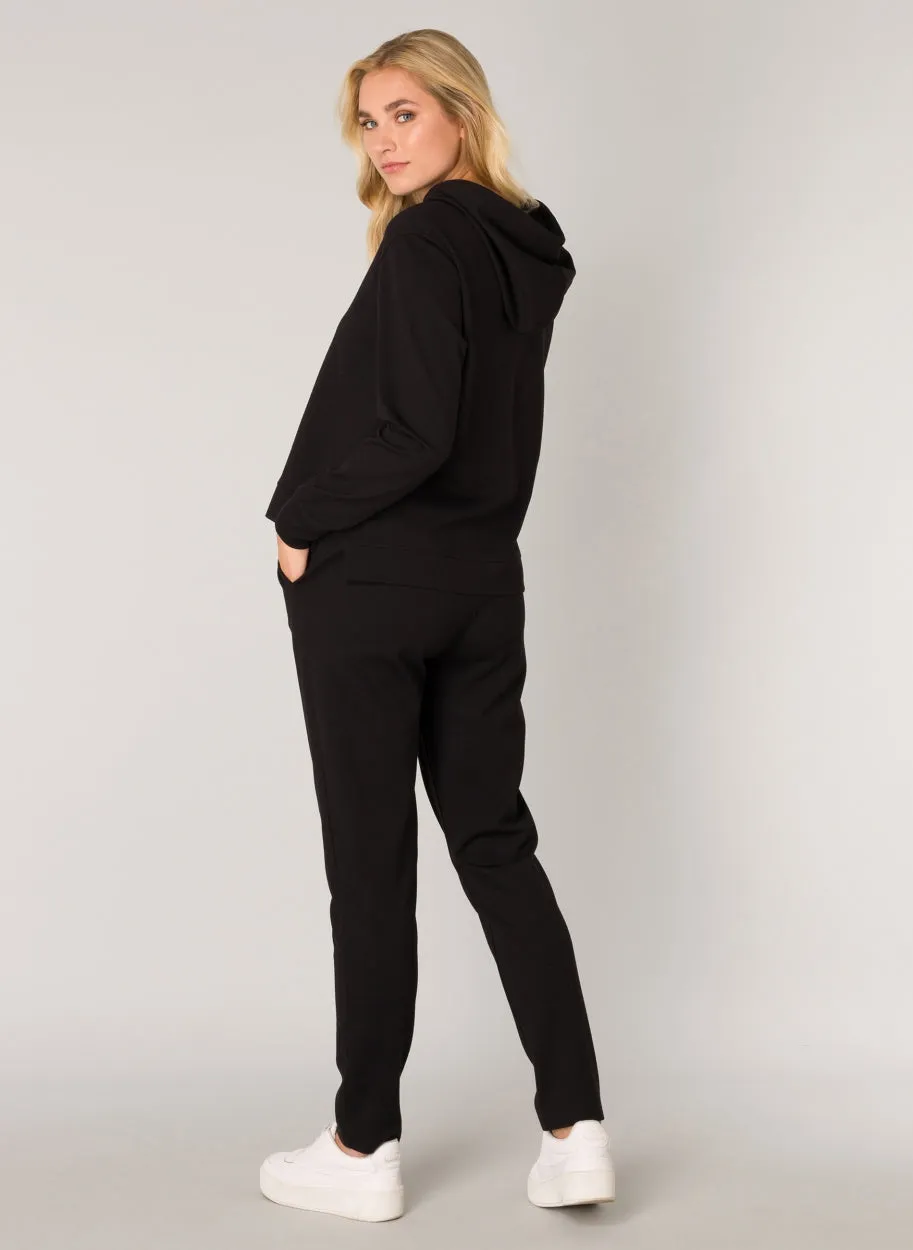 Yalis Black Hoodie